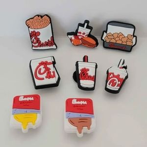 Chick fil A shoe charms